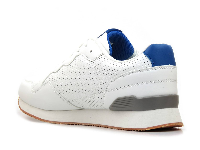 Buty męskie sportowe - American Club FH21/22, białe