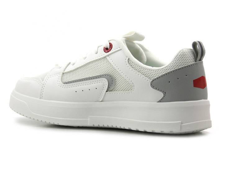 Sneakersy, buty sportowe damskie - CROSS JEANS LL2R4011C, białe