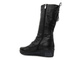 Kozaki damskie na koturnie - COMFORTABEL 970013-01, czarne