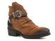 Kowbojki damskie na obcasie - VENEZIA 6008, brązowe