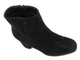 Botki damskie na obcasie - Evento 23BT35-6412, czarne