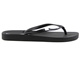 Gumowe japonki damskie IPANEMA 82932, czarne