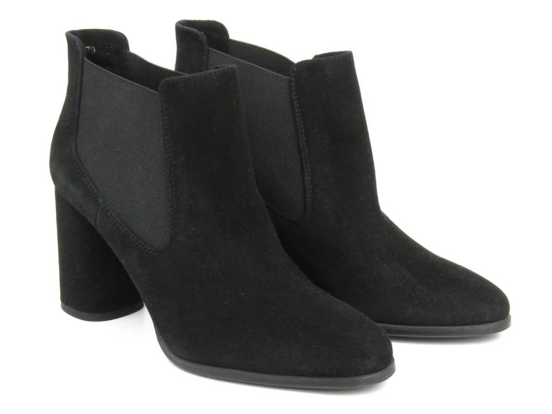 Botki damskie Conhpol Bis V-3770P, czarne
