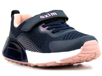 Buty sportowe dziecięce, adidasy AXIM 22160, granatowe