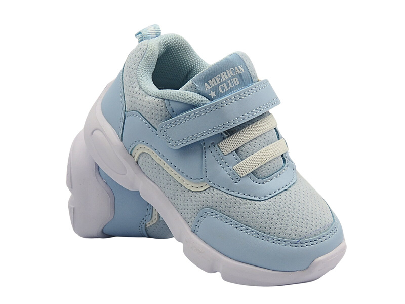 Buty dziecięce sportowe niebieskie American Club WT 105/22, 