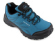 Trekkingi damskie z tkaniną softshell - AMERICAN CLUB WT51/21(22), niebieskie