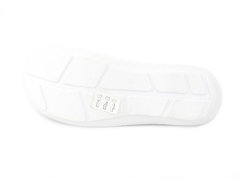 Wygodne klapki damskie sanitarne - Helios Komfort 654, białe
