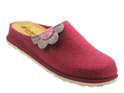 Kapcie damskie filcowe fuksja Inblu CS-43