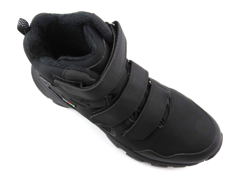 Ocieplane trekkingi męskie - AMERICAN CLUB Softshell HL70/23, czarne