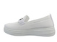 Półbuty, espadryle damskie białe News 25TX02-8853 