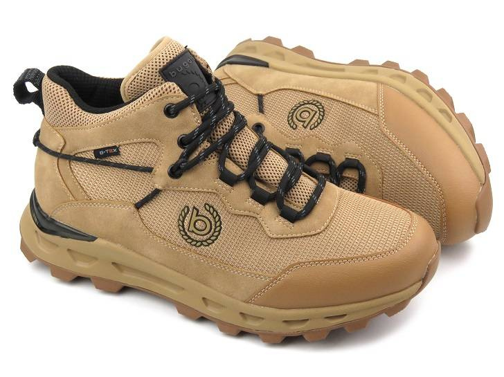 Buty męskie trekkingowe - BUGATTI 321-A9W30-5000, beżowe