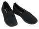 Półbuty, espadryle damskie czarne News 25TX02-8850 