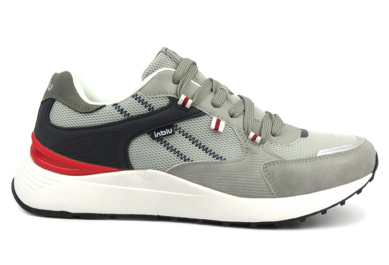 Buty sportowe męskie - Inblu IU-06, szare