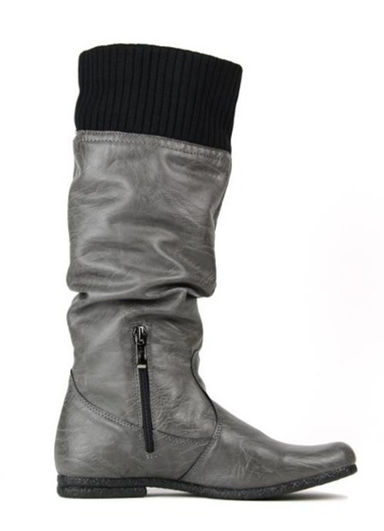 Kozaki damskie Veronii 2227, czarne