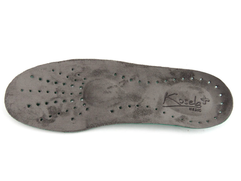 Półbuty damskie o podwyższonej tęgości K - AXEL KOSELA 9734, czarne