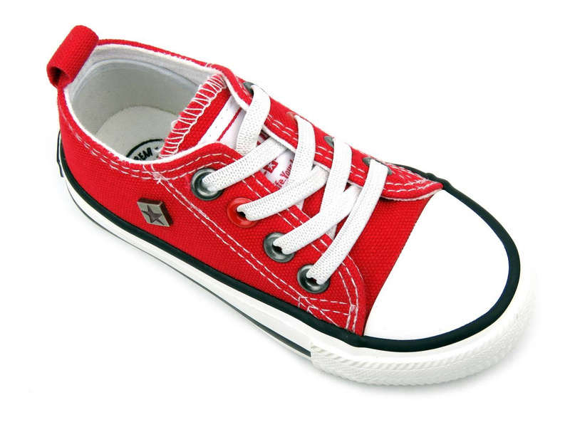 Wsuwane trampki dziecięce - BIG STAR HH374092, czerwone
