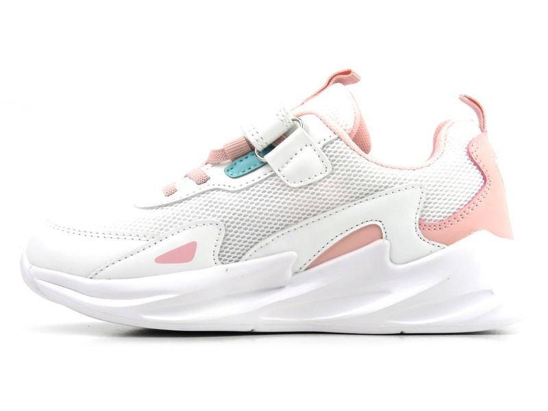 Sneakersy, buty sportowe dla dziewczynki - AMERICAN CLUB AA 22/22, białe