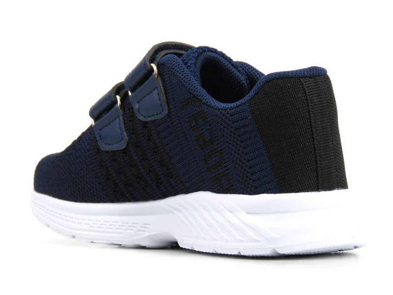 Buty sportowe dziecięce, adidasy siateczkowe - AXIM 22150, granatowe