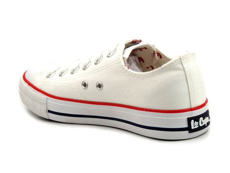Trampki damskie brytyjskiej marki LEE COOPER 22-31-0875L, białe