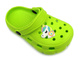 Klapki dziecięce, clogsy jasnozielone Realpaks D-301