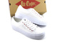 Trampki damskie, buty na platformie - LEE COOPER LCW-22-31-0890L, białe