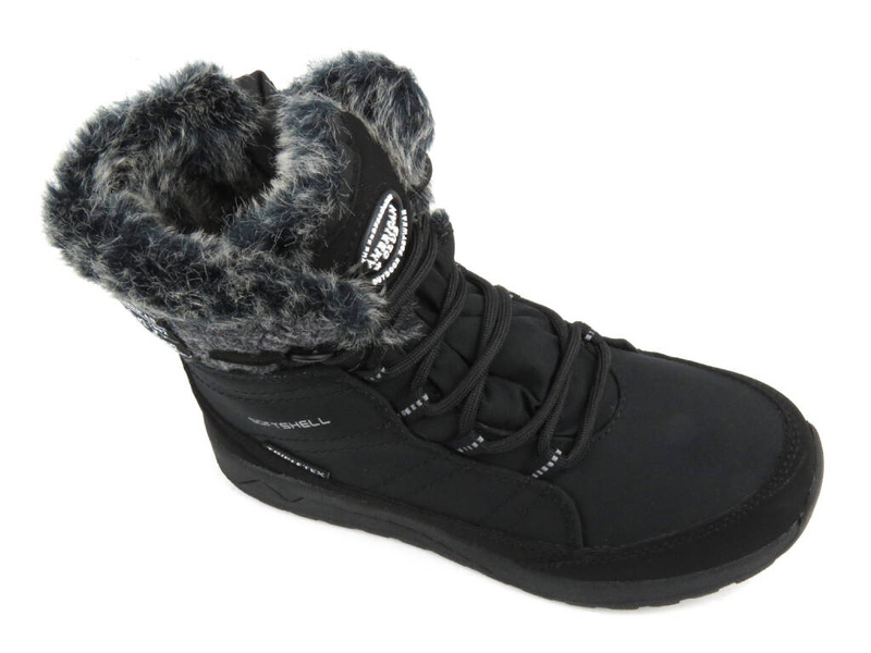 Śniegowce dziecięce - AMERICAN CLUB SN 39/23, czarne