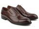 Eleganckie półbuty męskie, brogsy, oksfordy Brooman T83-294-AB44, brązowe