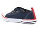 Trampki dziecięce American Club TEN 83/23 84/23, granatowe z czerwienią