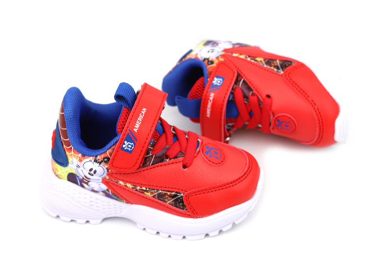 Buty dziecięce sportowe American Club BD 07/21, czerwone