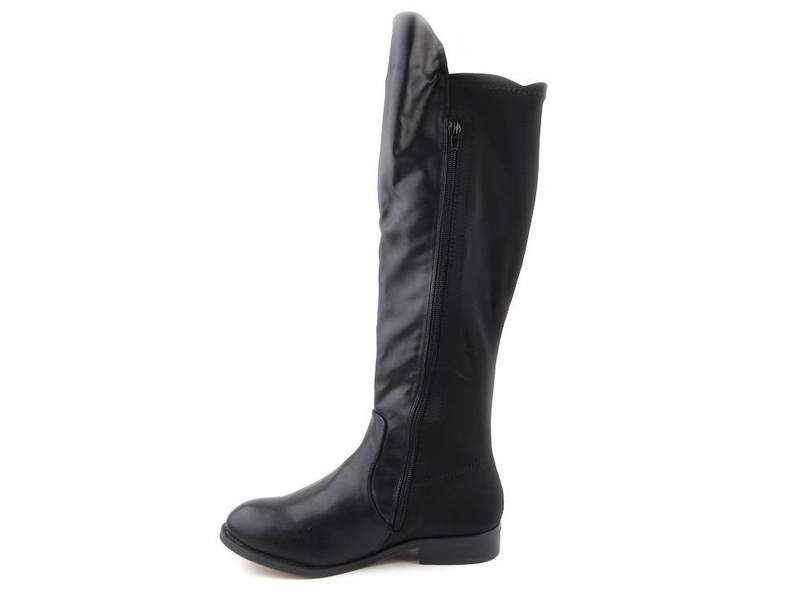 Wysokie kozaki damskie EVENTO E18-42KOZ-1100, czarne II
