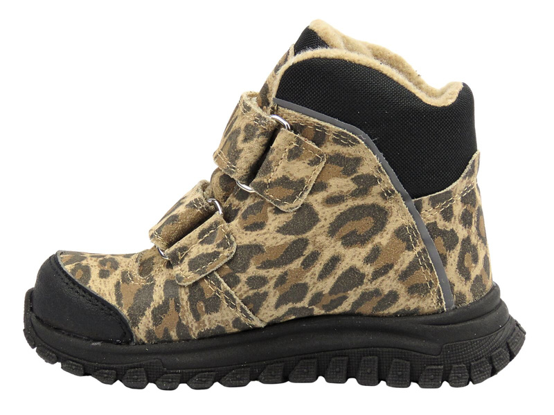 Dziecięce buty zimowe Jamet 399 beż panterka