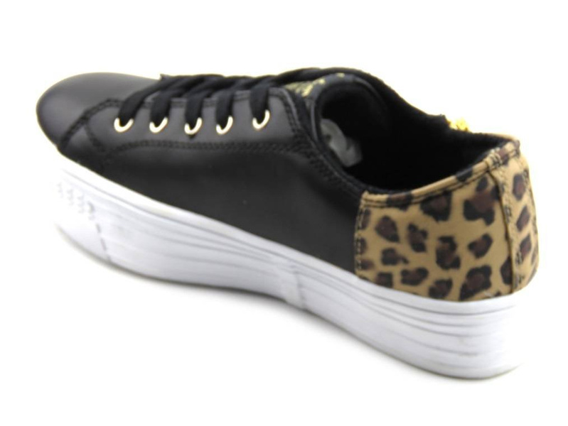 Buty sportowe młodzieżowe - AMERICAN CLUB K1569A, czarne
