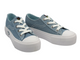 Trampki damskie na platformie - Lee 50251001.21H niebieskie
