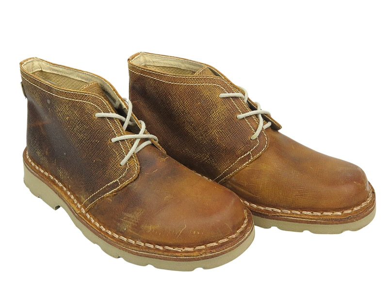 Trzewiki młodzieżowe ze skóry naturalnej - HELIOS 606, żółte