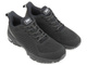Buty męskie sportowe z siateczkowej tkaniny - DK Running VB16885, czarne
