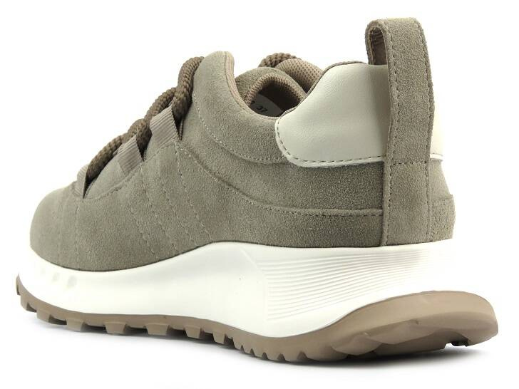 Skórzane sneakersy damskie - Artiker 54C1409, beżowe