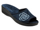  Wygodne kapcie damskie INBLU ES-5B, granatowe