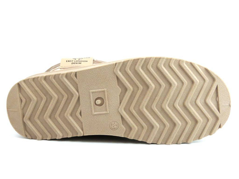 Śniegowce damskie za kostkę - Lee Cooper LCJ-23-44-1965L, złote