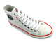 Wysokie trampki damskie - Big Star NN274660, białe