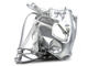 Plecak, worek, torba na plecy - Chiara, srebrny