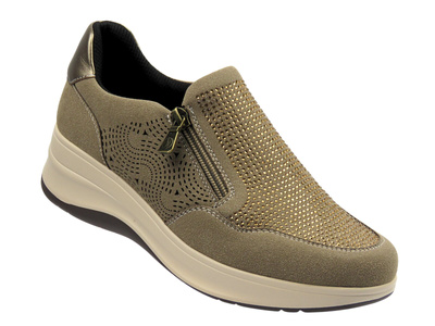 Wygodne półbuty damskie Inblu IC-50, beżowe