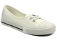 Trampki damskie a la balerinki - Lee Cooper LCW-23-31-1791L, białe