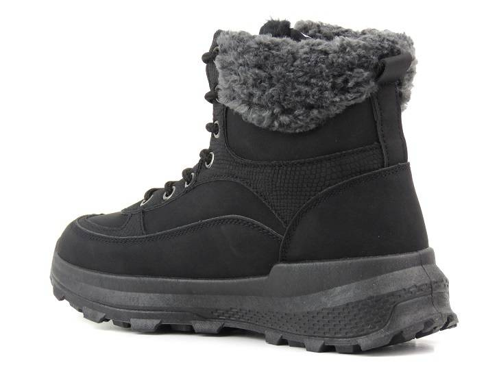 Śniegowce, buty damskie zimowe na platformie - LEE COOPER LCJ-22-44-1362L, czarne