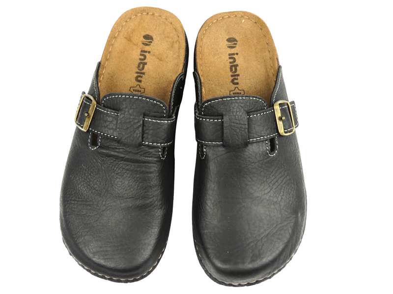 Klapki męskie INBLU 35-24 , czarne