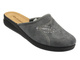 Kapcie damskie z wkładką ze skóry eko szare Inblu CF-48