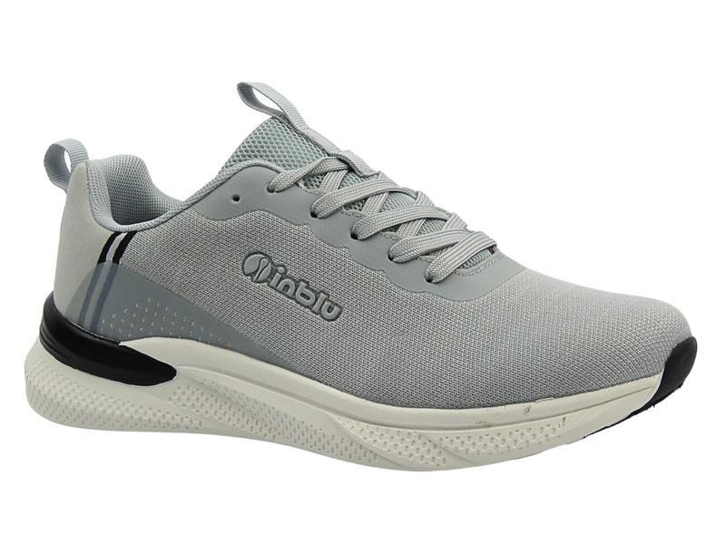 Sportowe buty męskie sznurowane szare Inblu IU-30