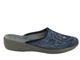 Kapcie Domowe Damskie - Inblu RO-09 Granatowe - Wsuwane 