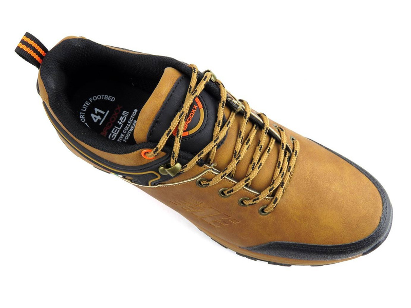 Buty męskie trekkingowe - BADOXX MXC-8363, brązowe