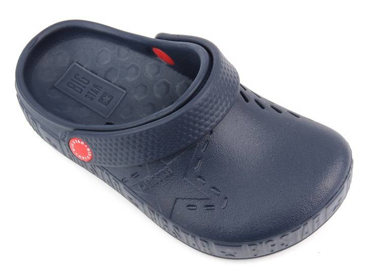 Piankowe klapki dziecięce, clogsy - BIG STAR II375002, niebieskie