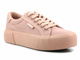 Trampki damskie, creepersy LEE COOPER LCW-22-31-0886L, różowe